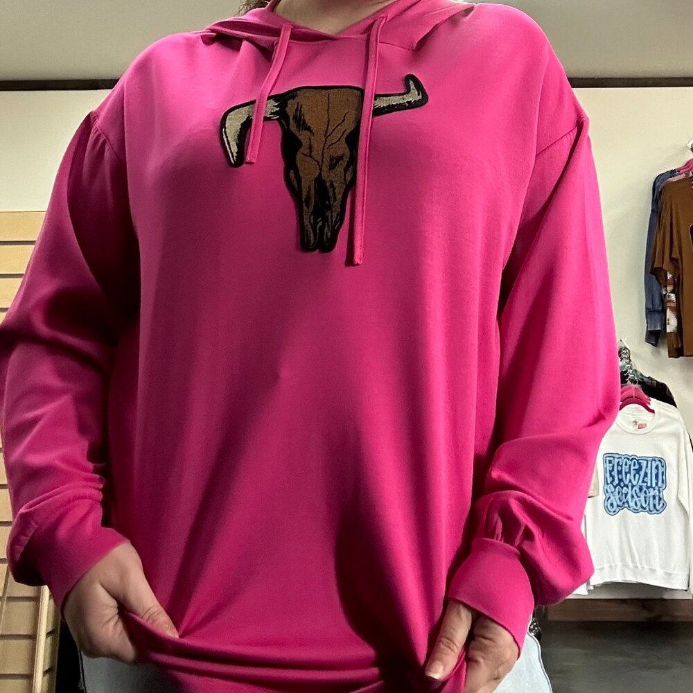 Bull Skull Pullover